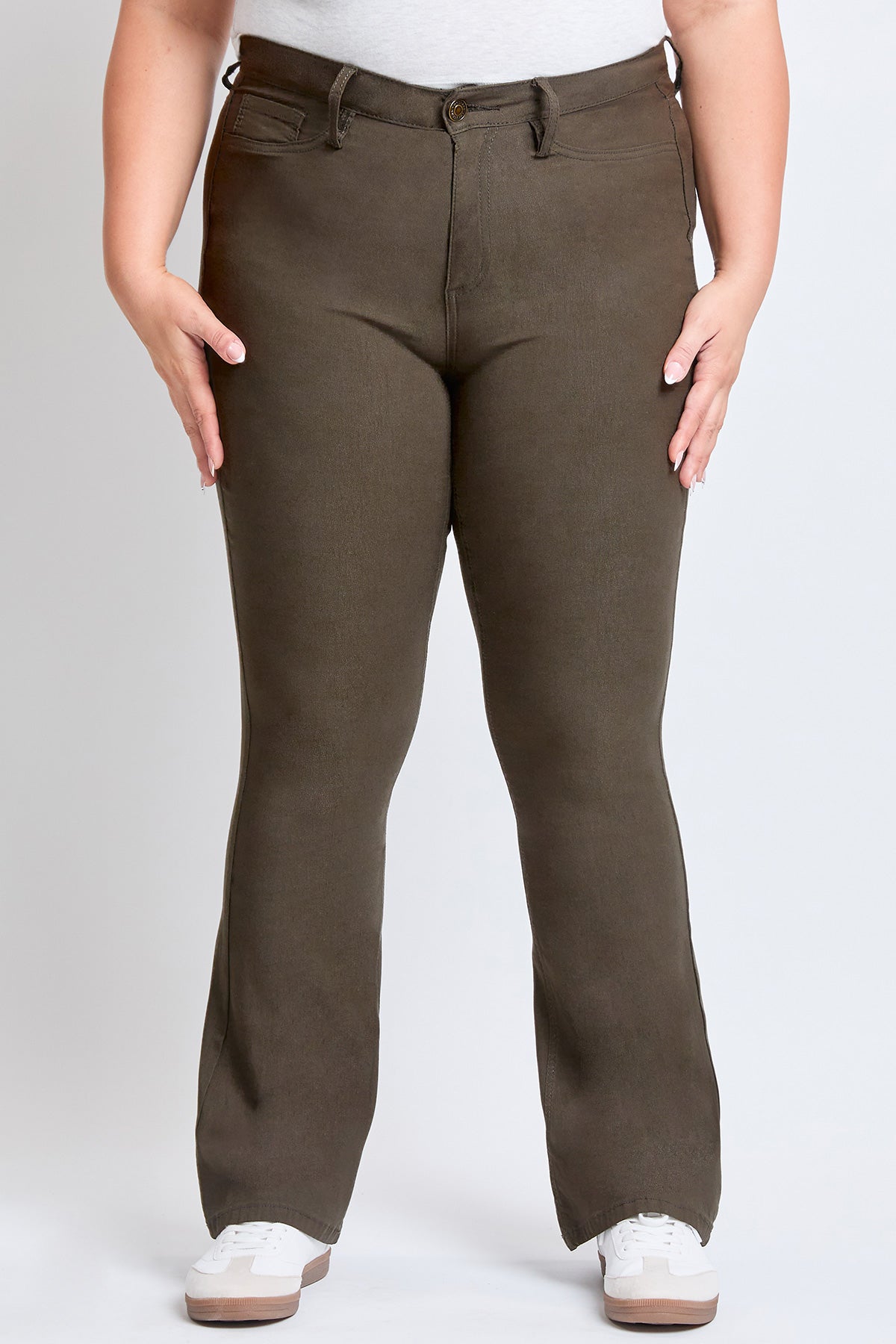 Women's Plus Hyperstretch Flare Leg  Pants