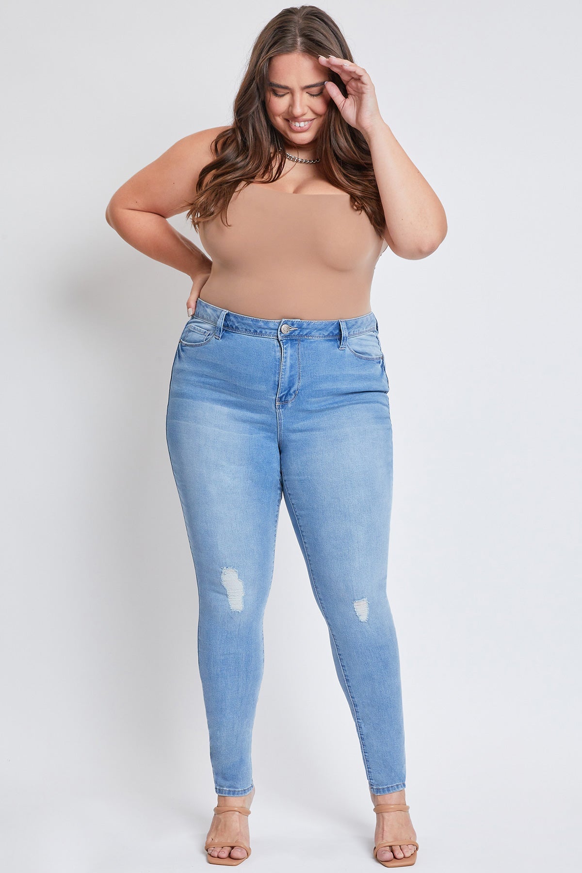 Women's Plus Essential  Skinny Jeans
