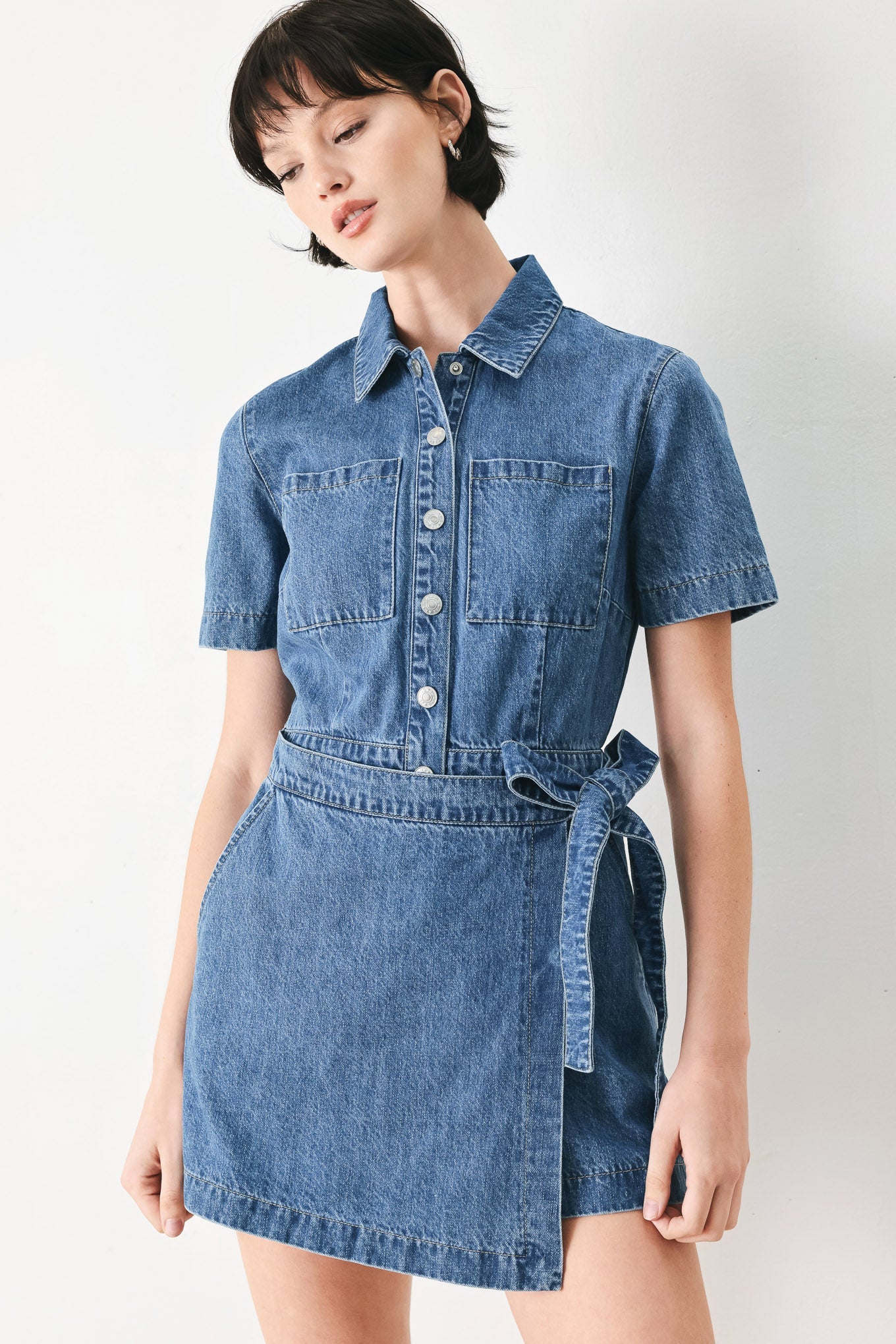 Daily Romance Skort Romper