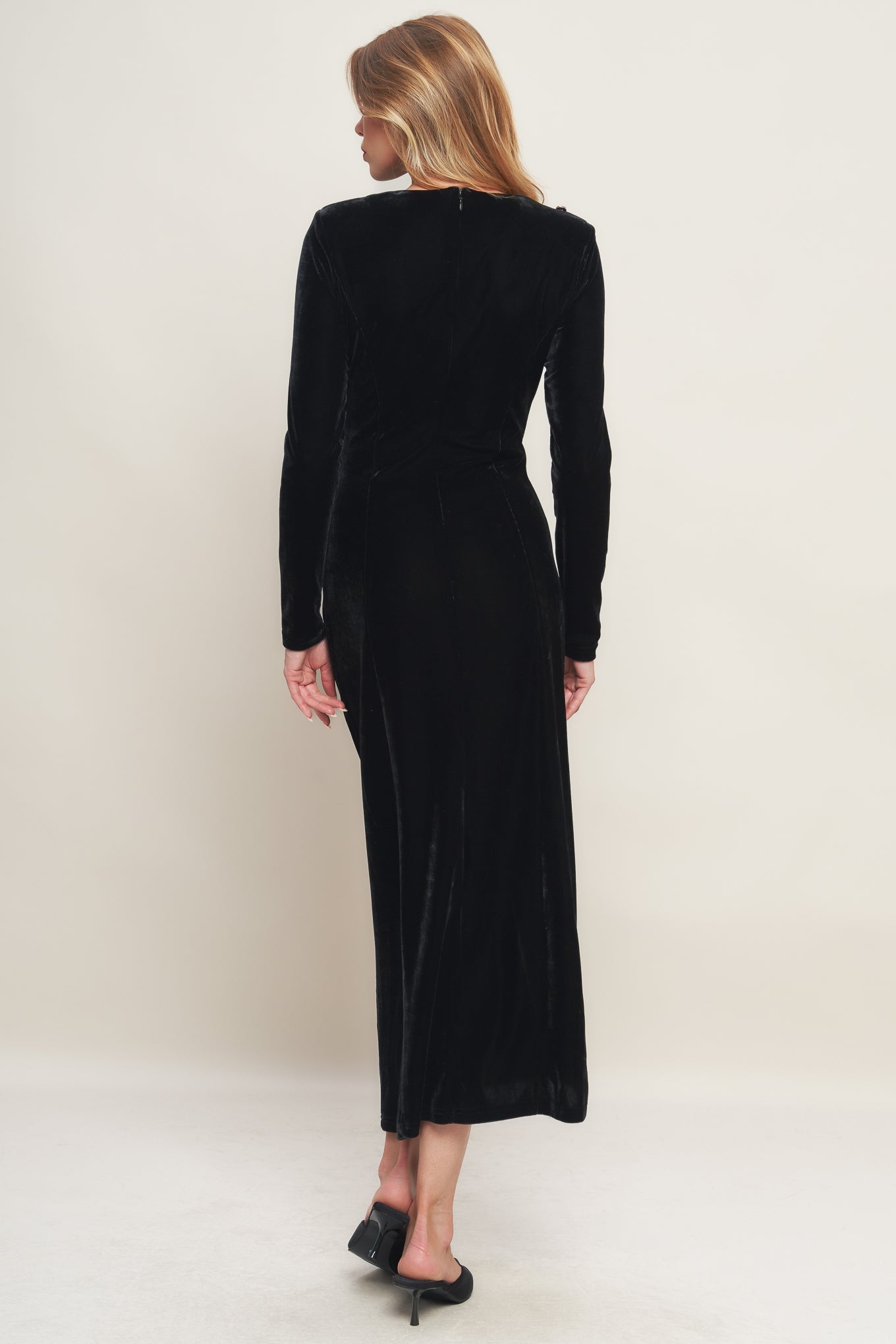 Urban Empress Velvet Long Dress