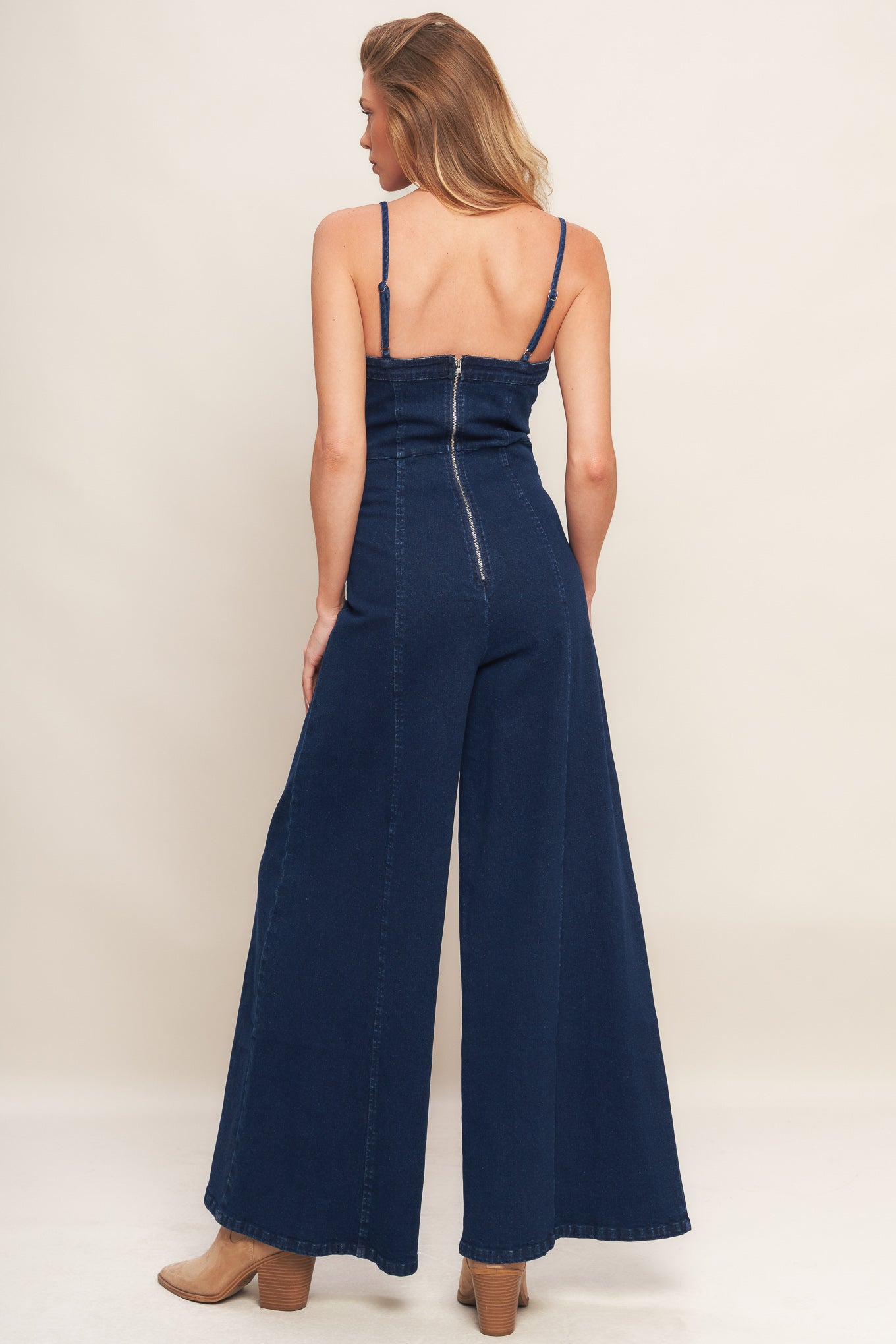 Trendsetting Medium Indigo Blue Jumpsuit