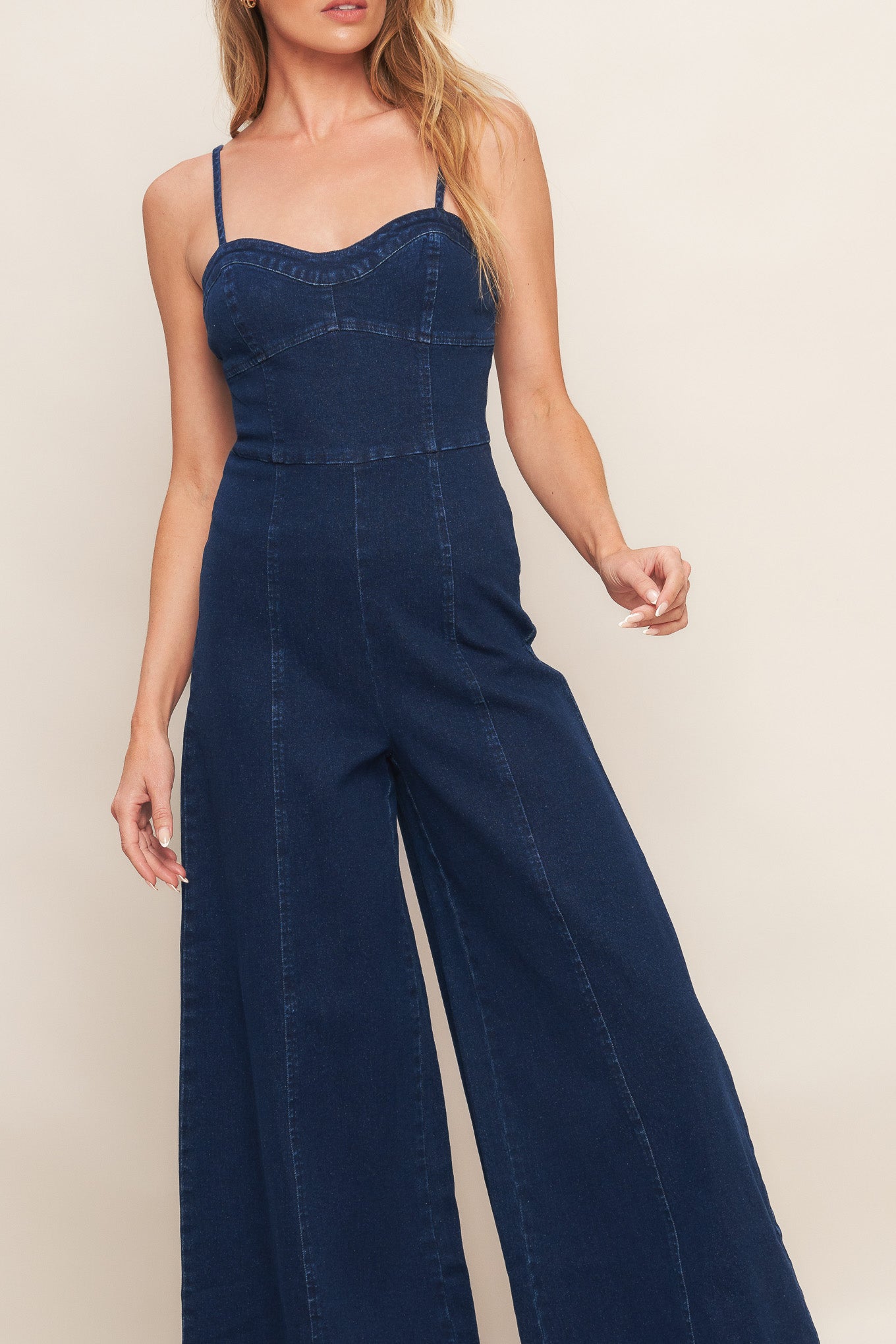 Trendsetting Medium Indigo Blue Jumpsuit