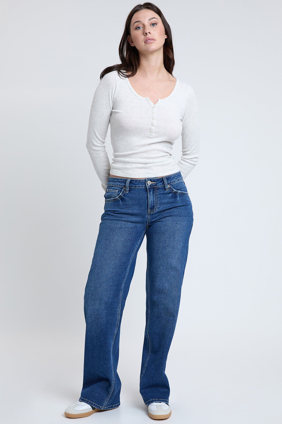 Women's Brittany Low Rise  Relax Fit Straight Leg Jeans