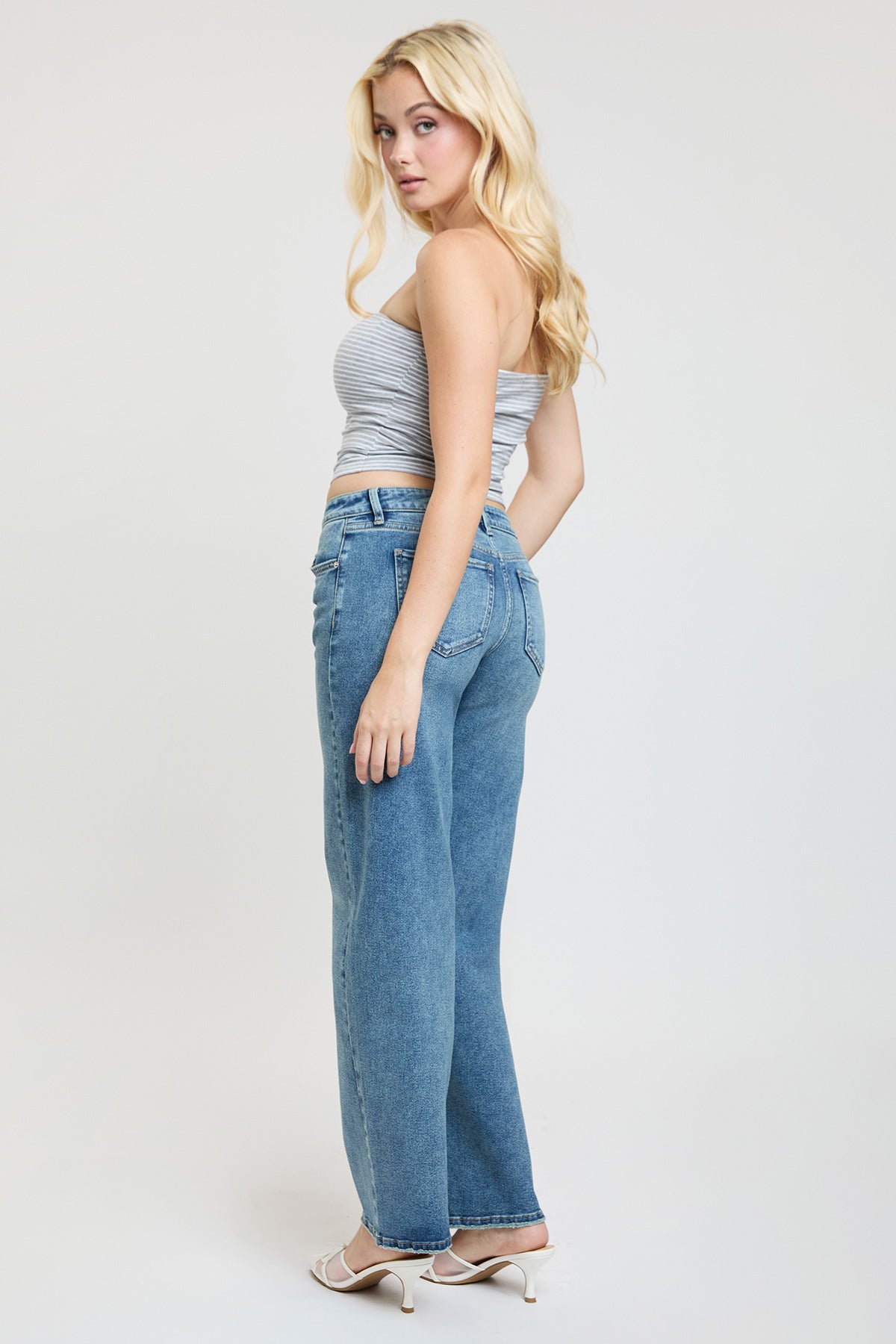 Women's Brittany Low Rise  Relax Fit Straight Leg Jeans