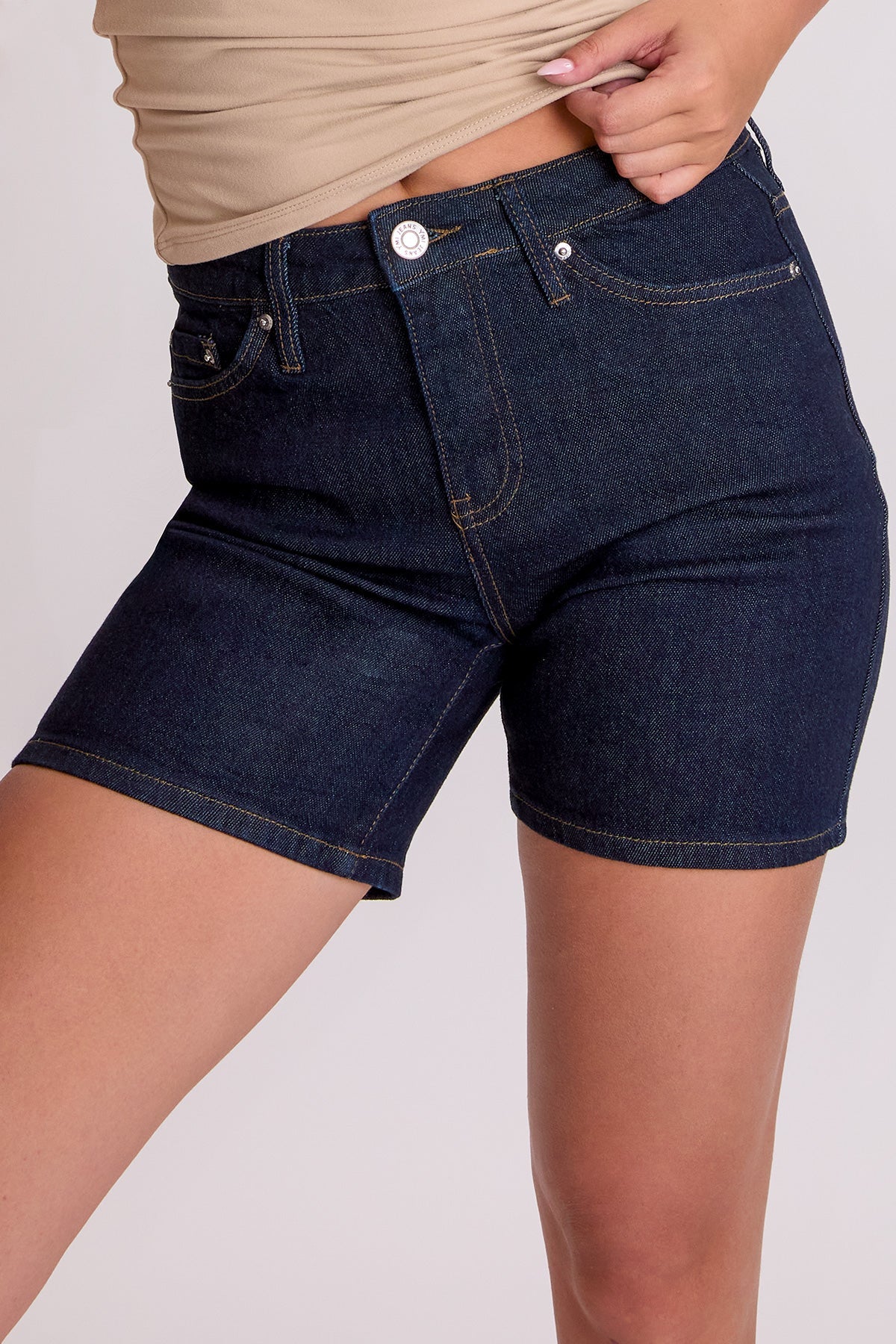 Women High Waist Denim Shorts