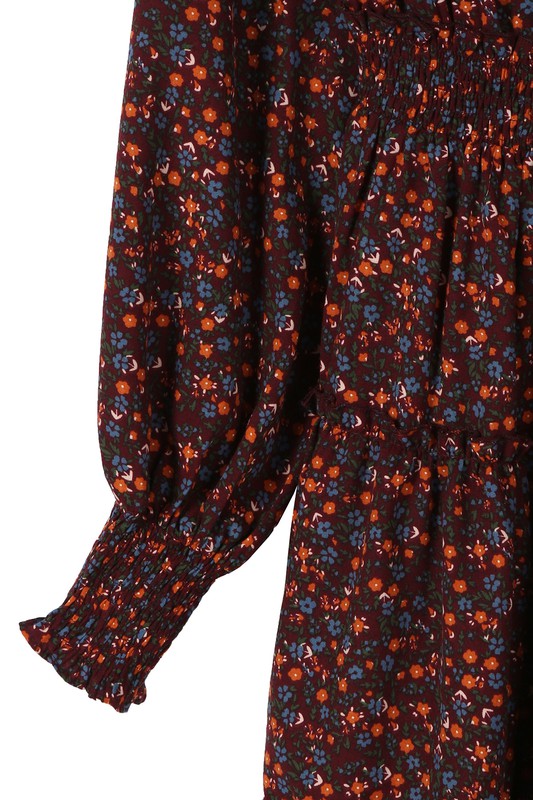 Ditsy Floral Mini Dress