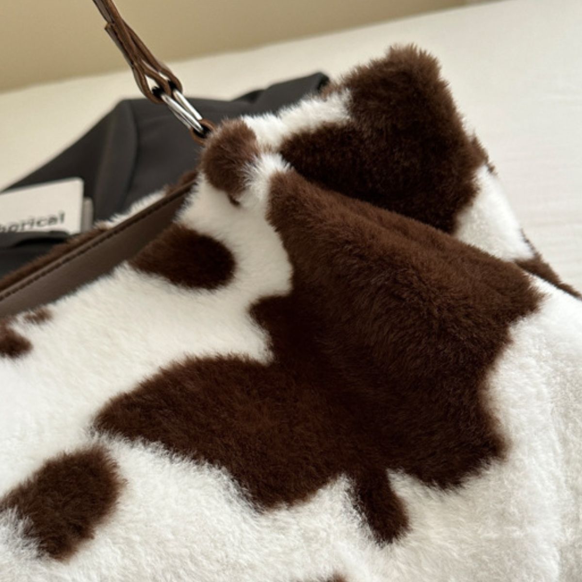 Cow Print Tote Bag