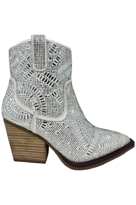 Rhinestone Covered Western Boots