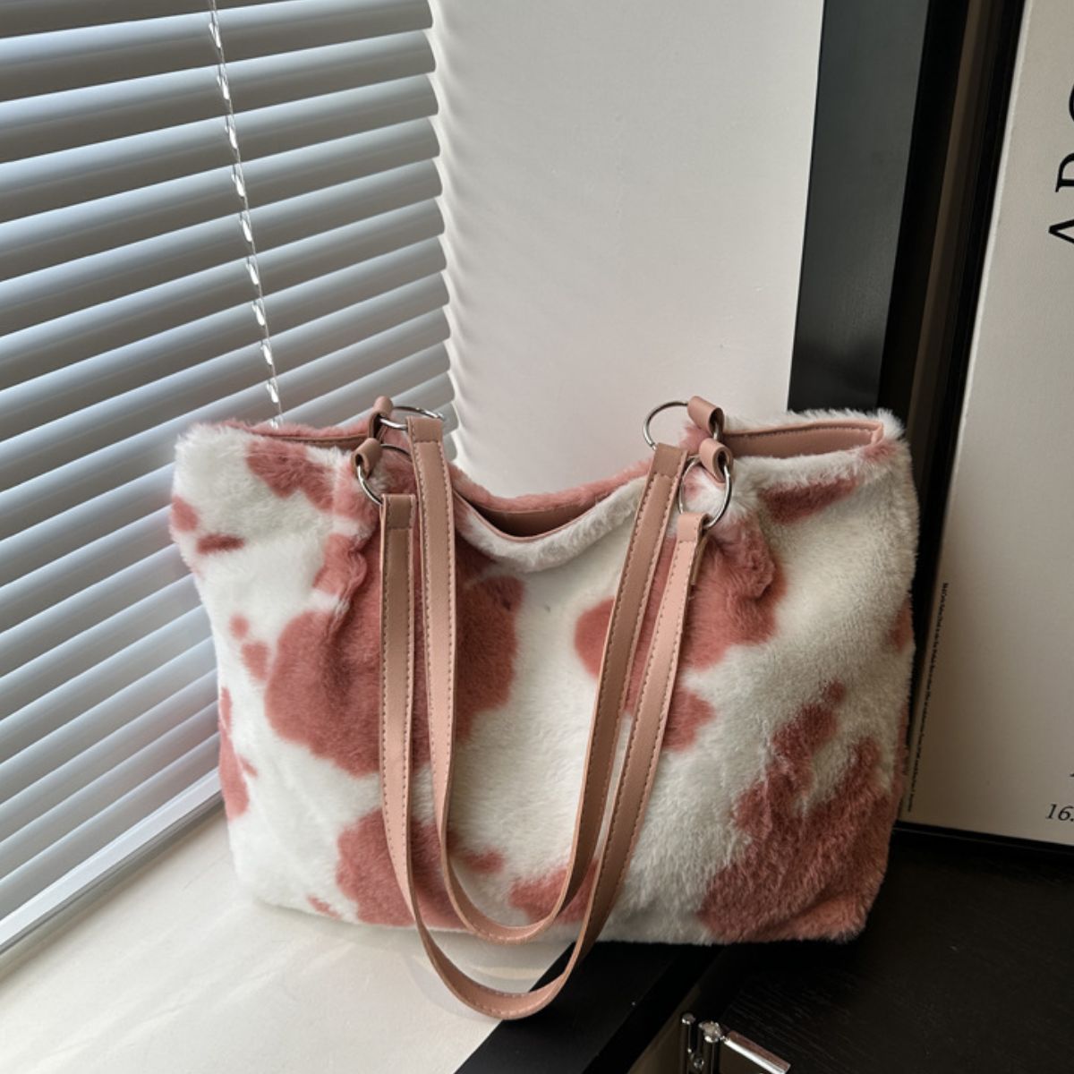 Cow Print Tote Bag