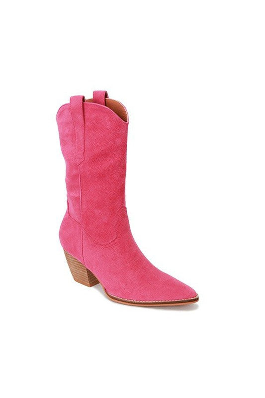 Fuschia Cowboy Boots