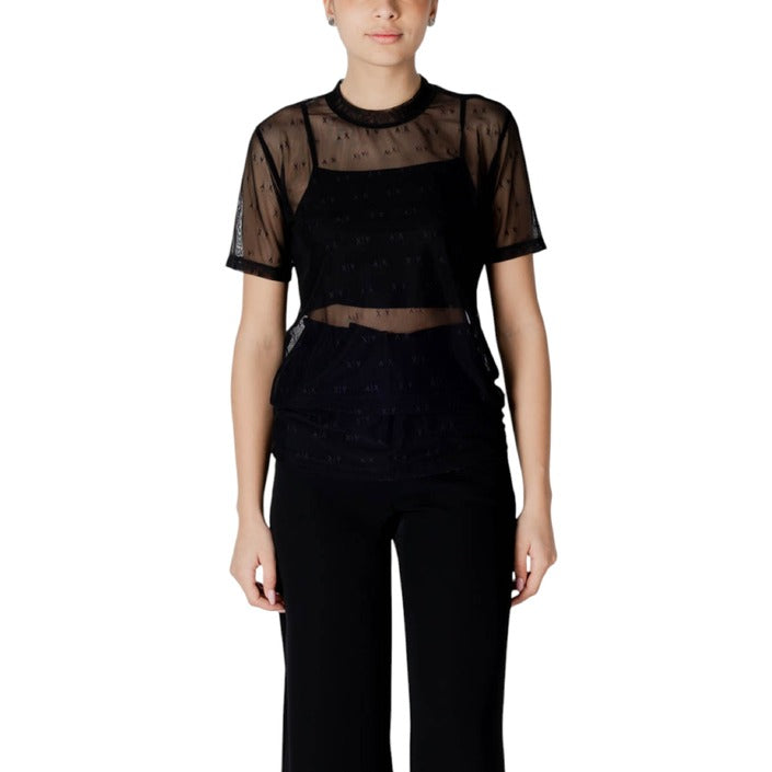 Armani Exchange  Women Sheer T-Shirt