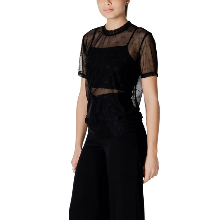 Armani Exchange  Women Sheer T-Shirt