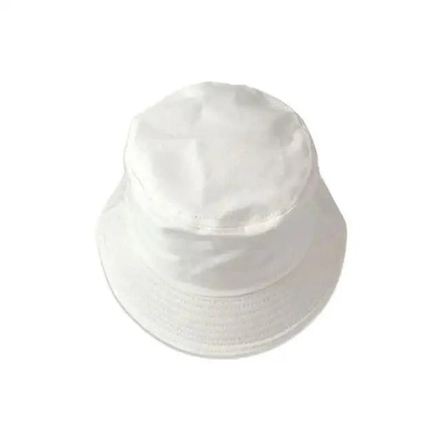 New Trendy Summer Bucket Hats For Women Men's Panama Hat Double-sided Panama Sun Fishing Hat Fisherman Cap for Boys/Girls