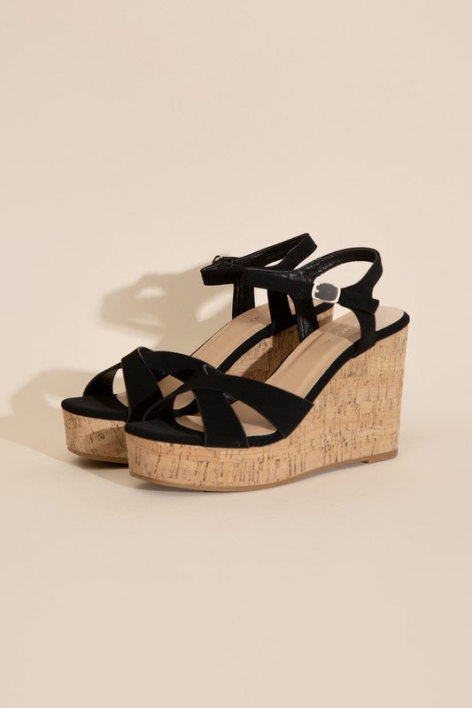 Open Toe Wedge Sandals