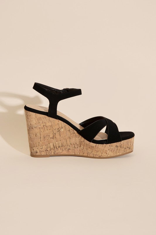 Open Toe Wedge Sandals